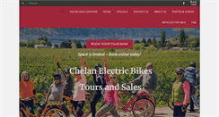 Desktop Screenshot of chelanelectricbikes.com